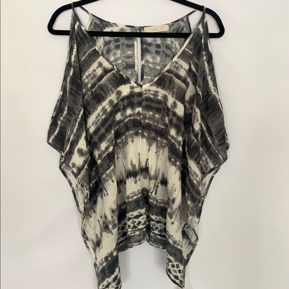 Stella Sky Boho Tie Dye Top